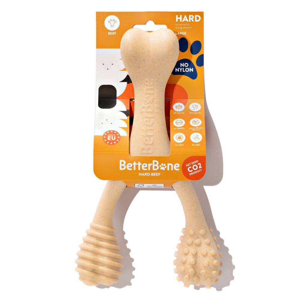 BetterBone Dog Chew Toy Hard Beef Large