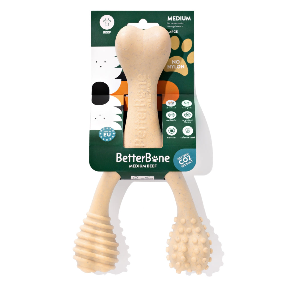 BetterBone Dog Chew Toy Medium Beef Large