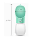 BoQii Pet Portable Waterbottle v2 Green 350ml