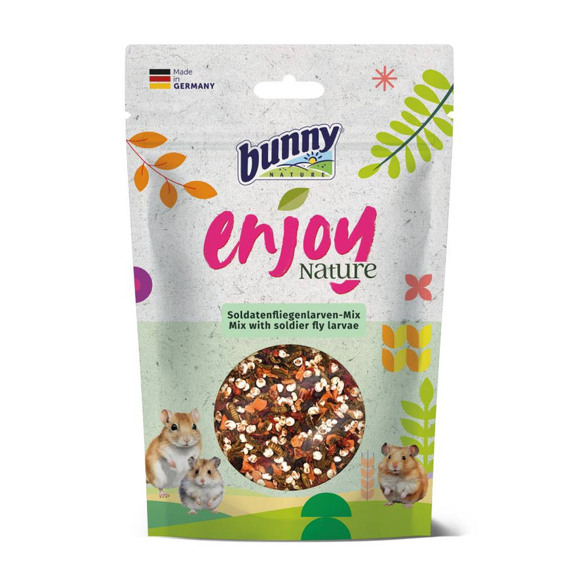 Bunny Nature Enjoy Nature Mix with Soldier Fly Larvae 90g