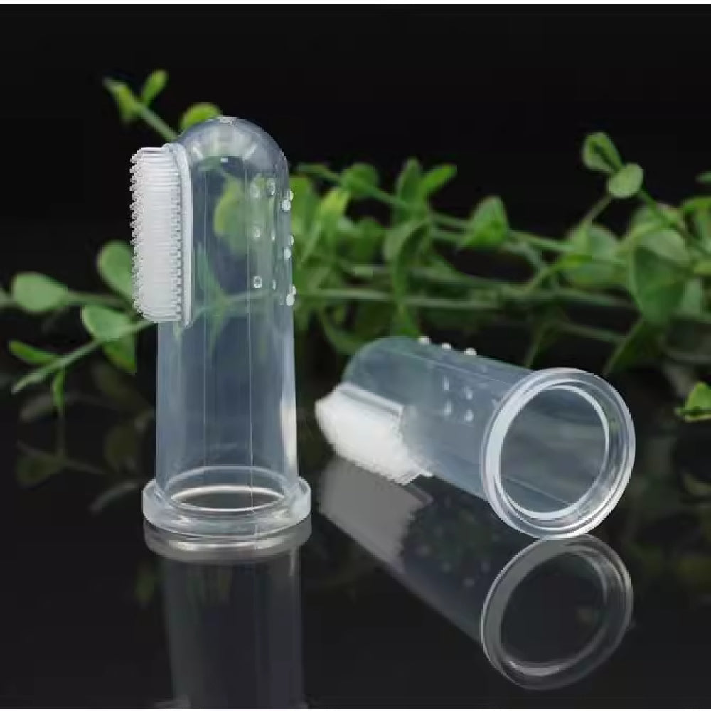 CX Finger Toothbrush Transparent