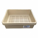 Canru Two-tier Cat Pine Litter Tray (L46cm x B36cm x H15cm)