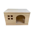 Solid Wood Pet House - Warm Home M (L50cm x B30cm x H30cm)