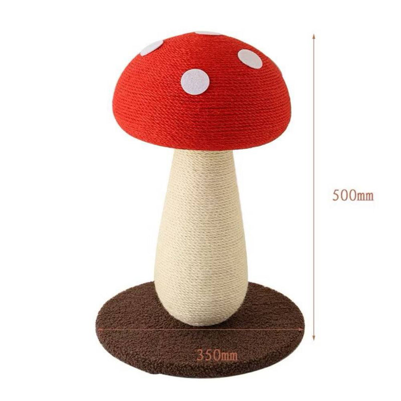 Cat Scratching Post Mushroom L 35cm x 35cm x 50cm