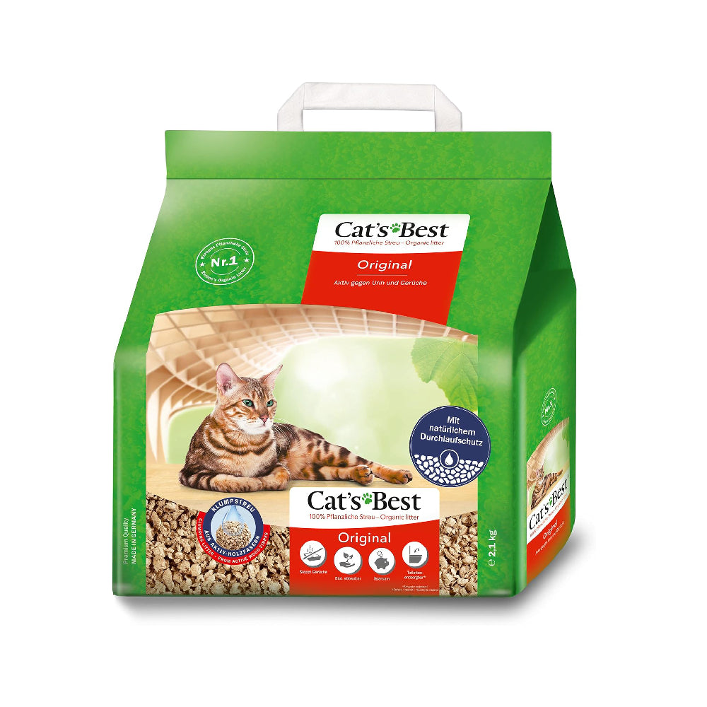 Cat's Best Original Cat Litter - Clumping & Lock-In 5L / 2.1kg (Oko Plus)