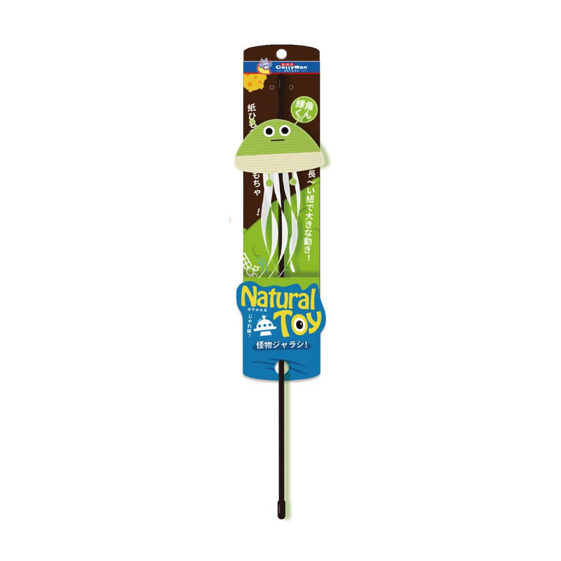 CattyMan Cat Stick - Green Horn Monster