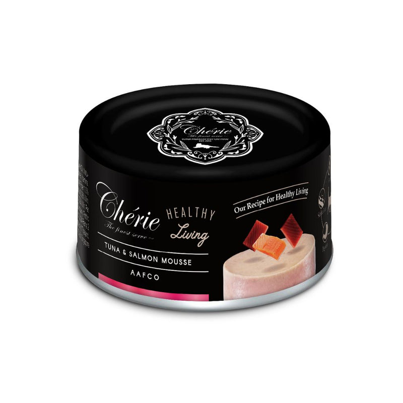 Cherie Cat Healthy Living - Tuna & Salmon Mousse 80g