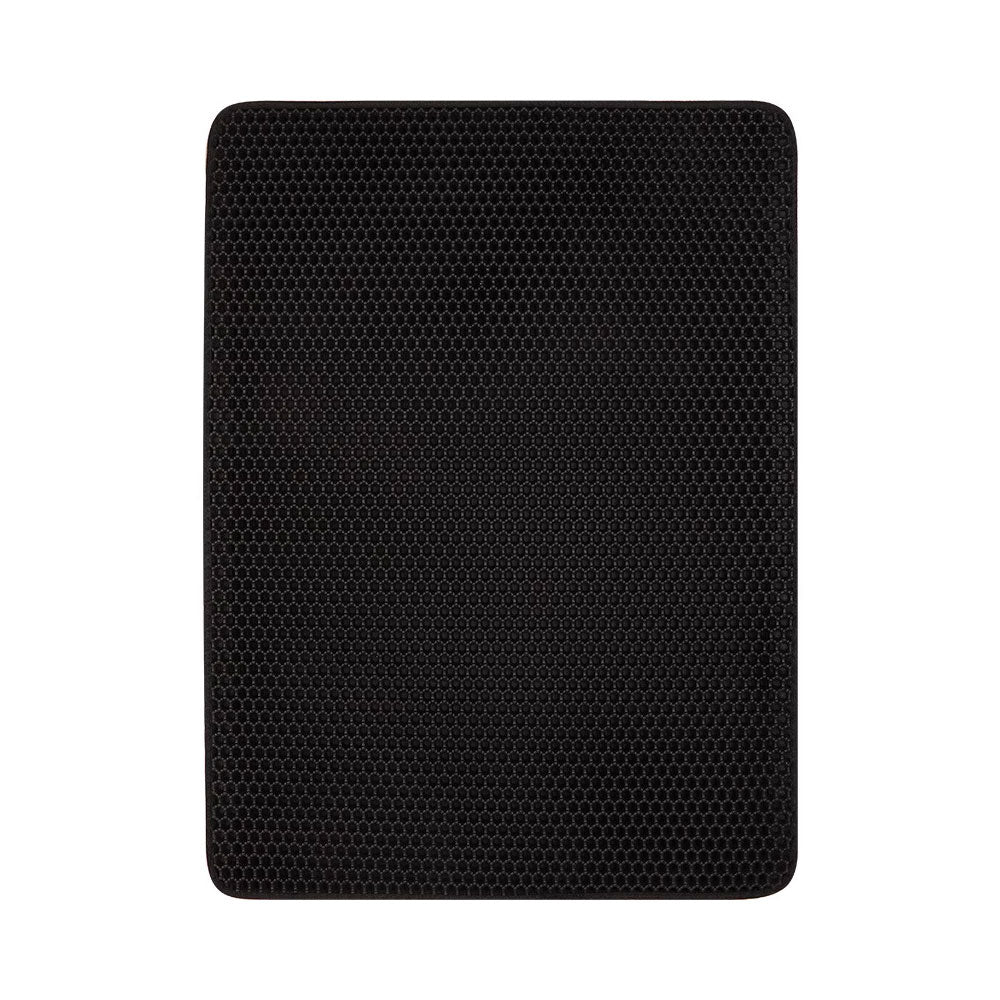 DDX Cat Two-Layer Litter Mat Black - L30cm x B30cm