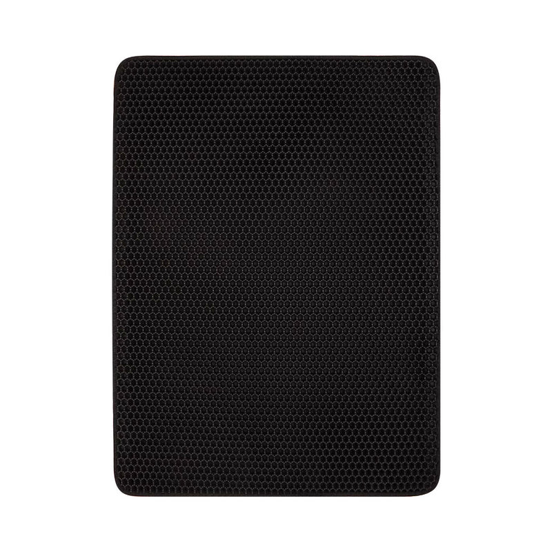 DDX Cat Two-Layer Litter Mat Black - L50cm x B40cm