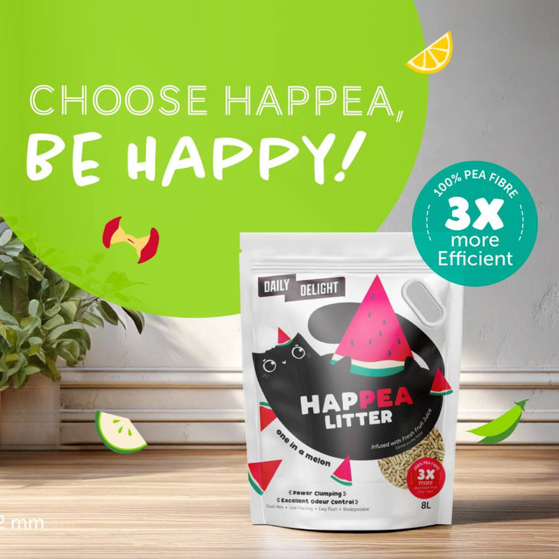 Daily Delight Cat Happea Litter Applely Ever After Apple 8L