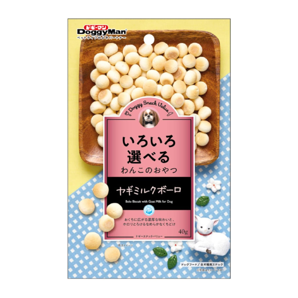 DoggyMan Bolo Biscuit with Goat Milk 40g