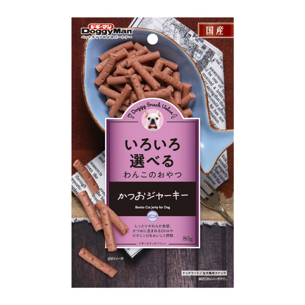 DoggyMan Doggy Snack Bonito Jerky 80g