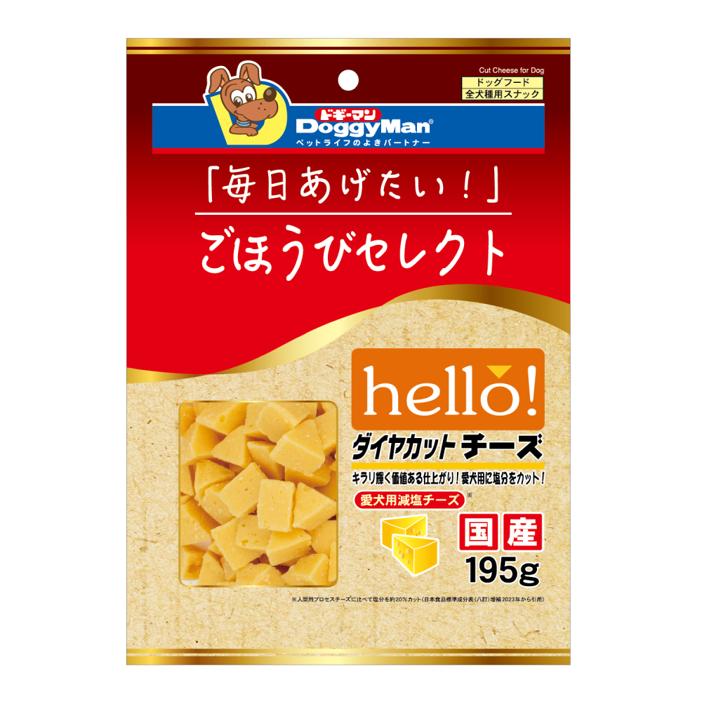 DoggyMan Snack Cut Cheese 195g