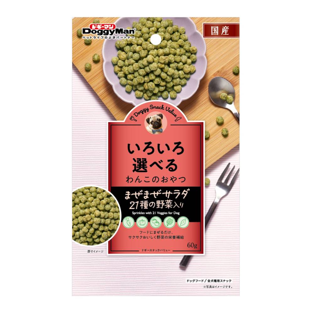 DoggyMan Doggy Snack Sprinkles with 21 Veggies 60g