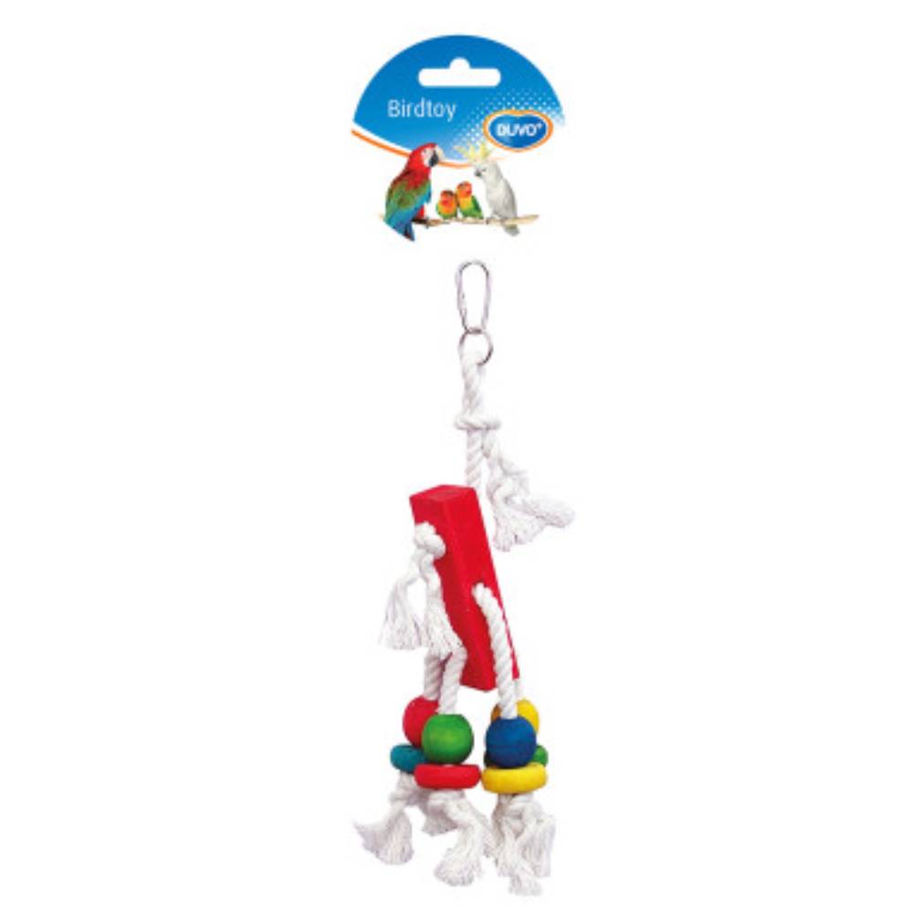 Duvo Laroy Rope With Colour Cubes 23cm
