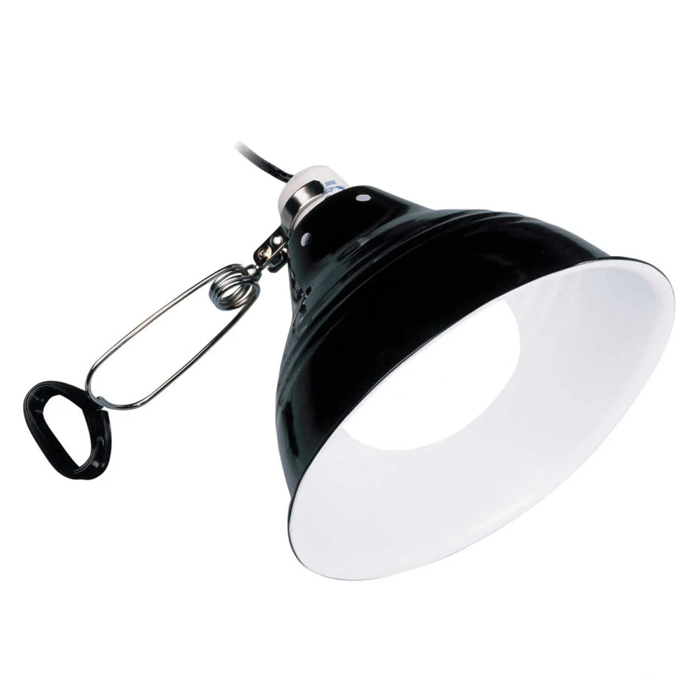 Exo Terra Glow Light Porcelain Clamp Lamp with Glow Reflector Large