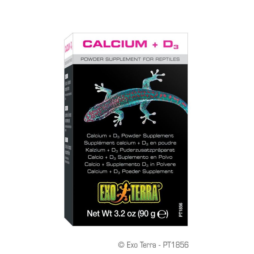 Exo Terra Reptile Calcium + D3 Powder 90g