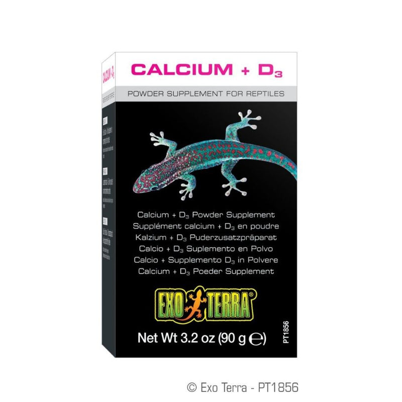 Exo Terra Reptile Calcium + D3 Powder 90g