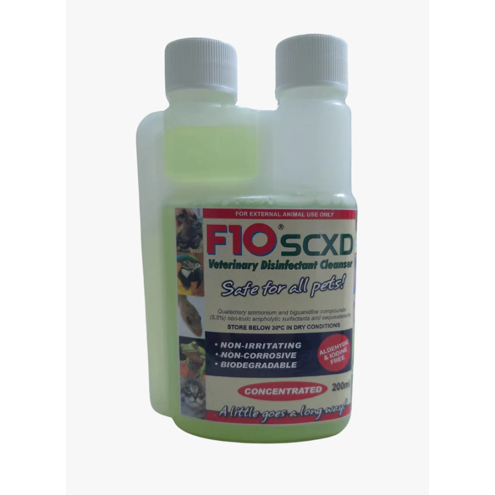 F10 Super Concentrated Xtra Disinfectant Veterinary Cleanser 200ml