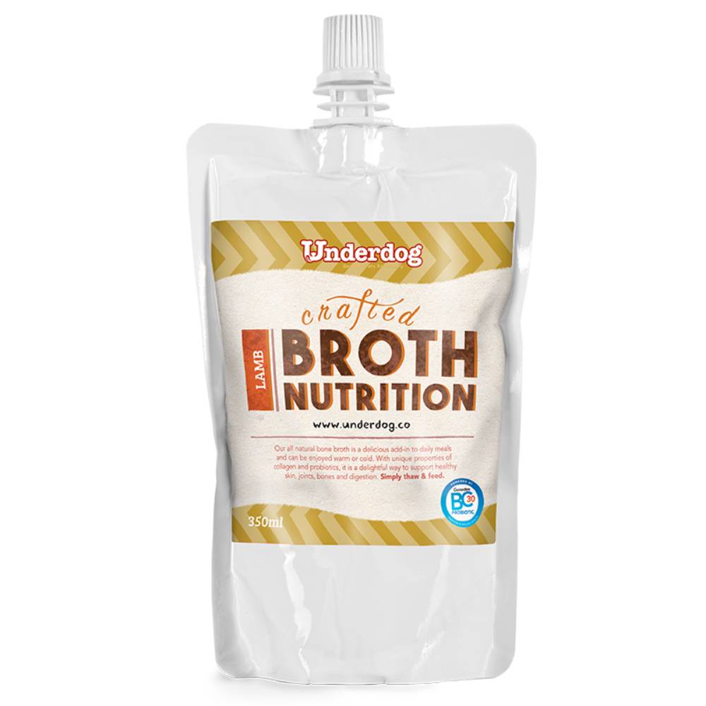 *FROZEN* Underdog Crafted Broth Lamb 350ml