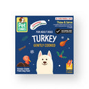 *FROZEN* PetCubes Dog Gently Cooked Festive Turkey 320g