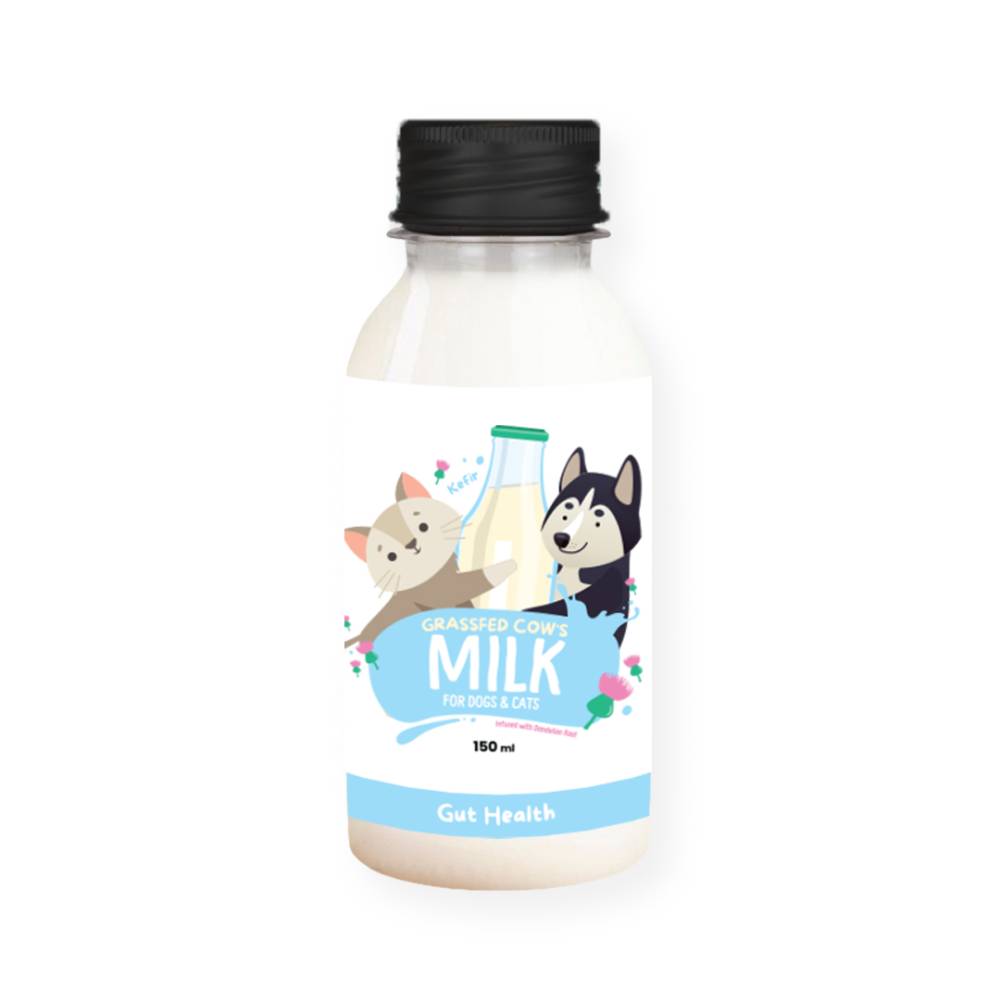 *FROZEN* PetCubes Dog & Cat Grassfed Cow's Milk 150ml