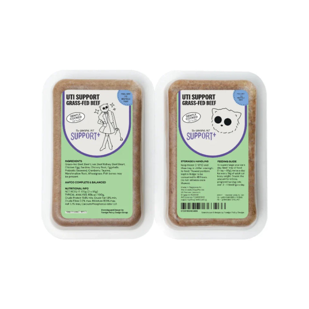 *FROZEN* The Grateful Pet Cat Gently Cooked UTI Support 170g (85g x 2)