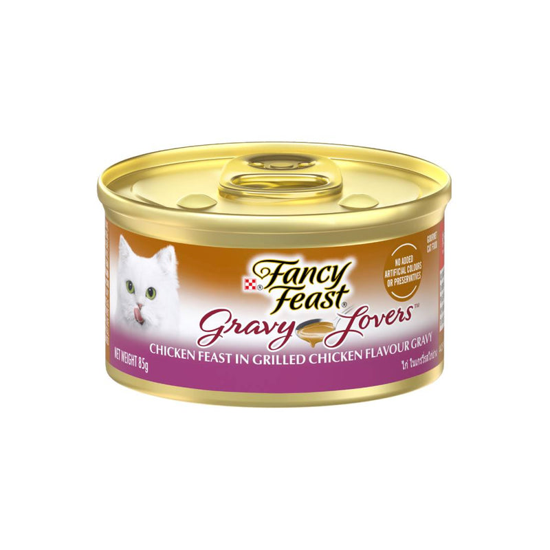 Fancy Feast Gravy Lovers Chicken Feast In Grilled Chicken 85g