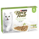 Fancy Feast Grilled Salmon Feast in Gravy Multipack Canned Cat Food 85g x 6
