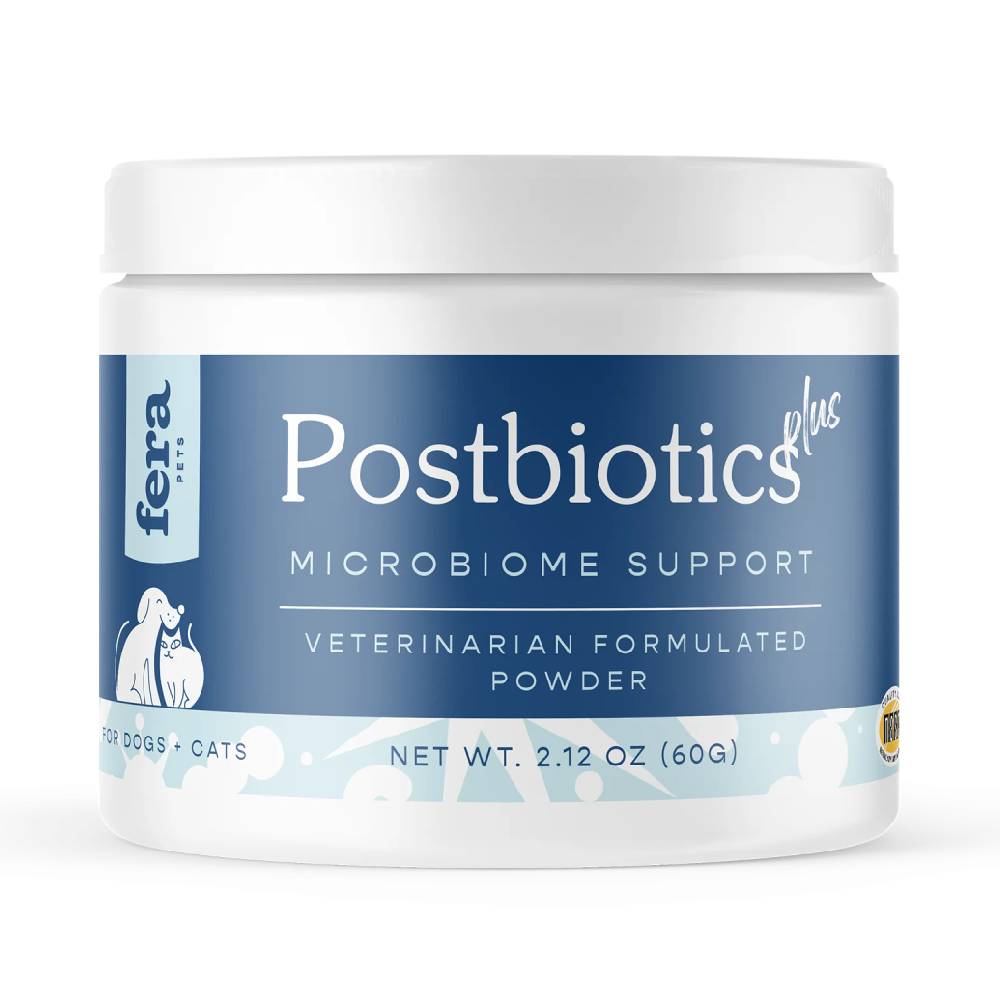 Fera Pets Dogs & Cats Postbiotics Plus Microbiome Support 2.12oz