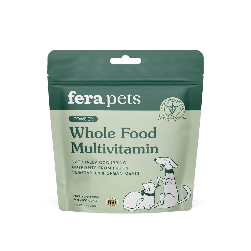 Fera Pets Dogs & Cats Whole Food Vitamin 3.7oz supplement