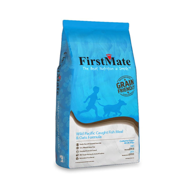 FirstMate Dog Grain Friendly Wild Pacific Caught Fish Meal & Oats Formula 2.3kg