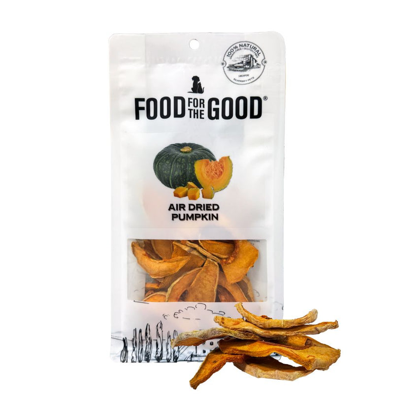 Food For The Good Dog & Cat Treats Air Dried Pumpkin 100g