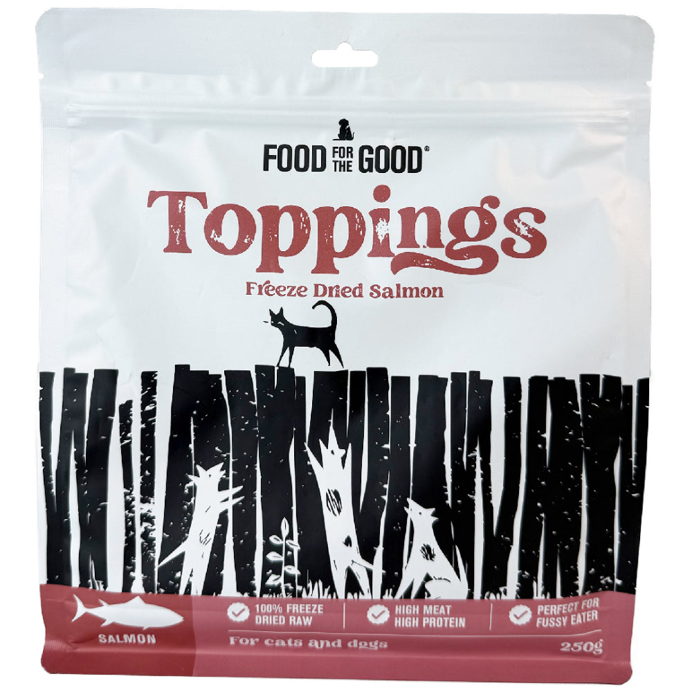 Food For The Good Freeze Dried Salmon Toppings 250g