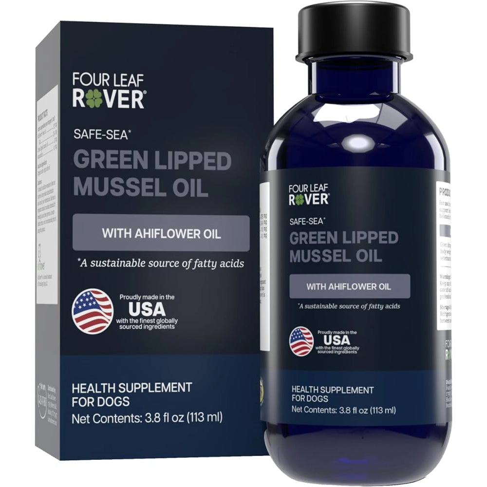 Four Leaf Rover Safe-Sea Omega 3 Green Lipped Mussel Oil 113ml