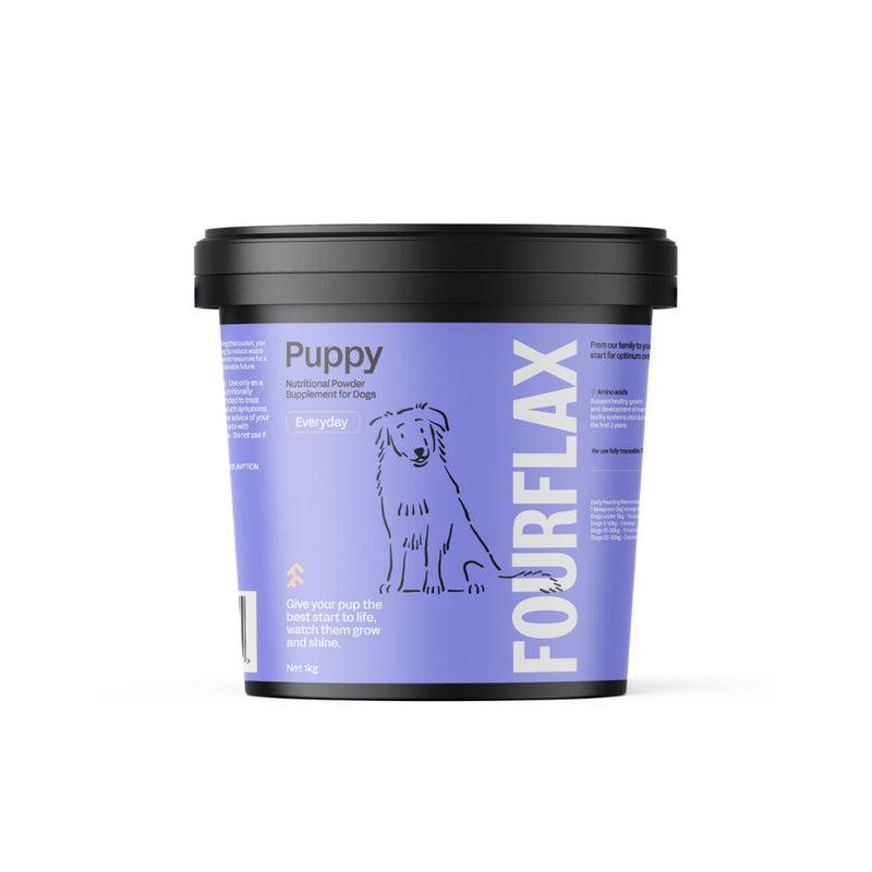 Fourflax Puppy & Kitten Powder Supplement 1kg