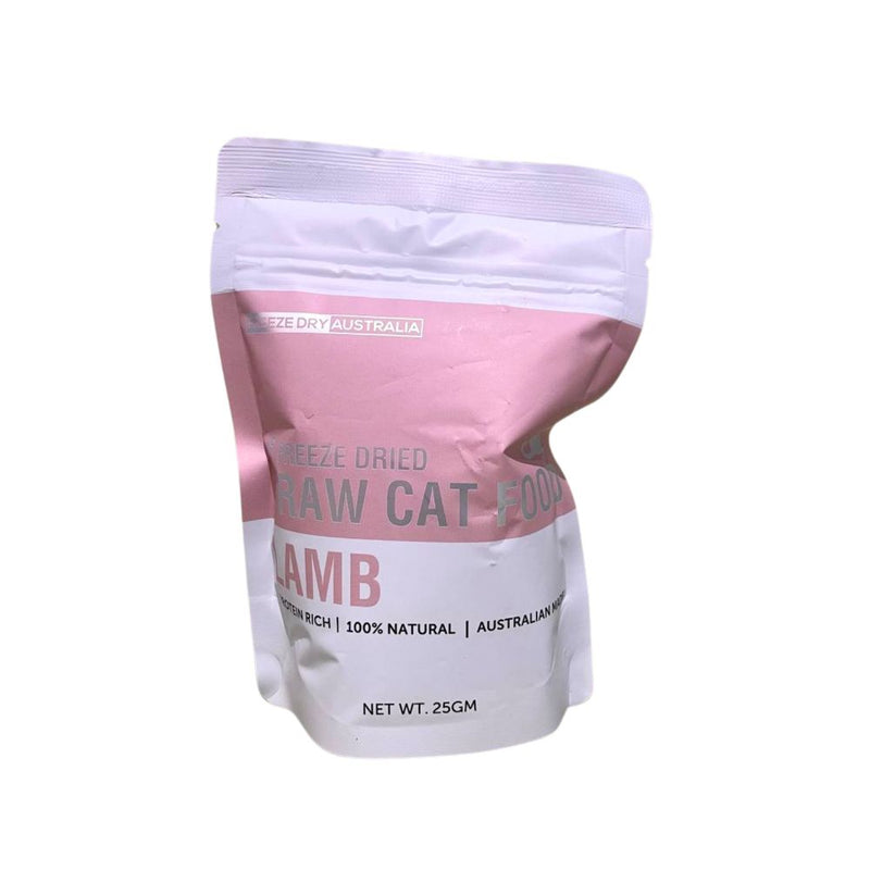 Freeze Dry Australia Cat Raw 100% Lamb 25g