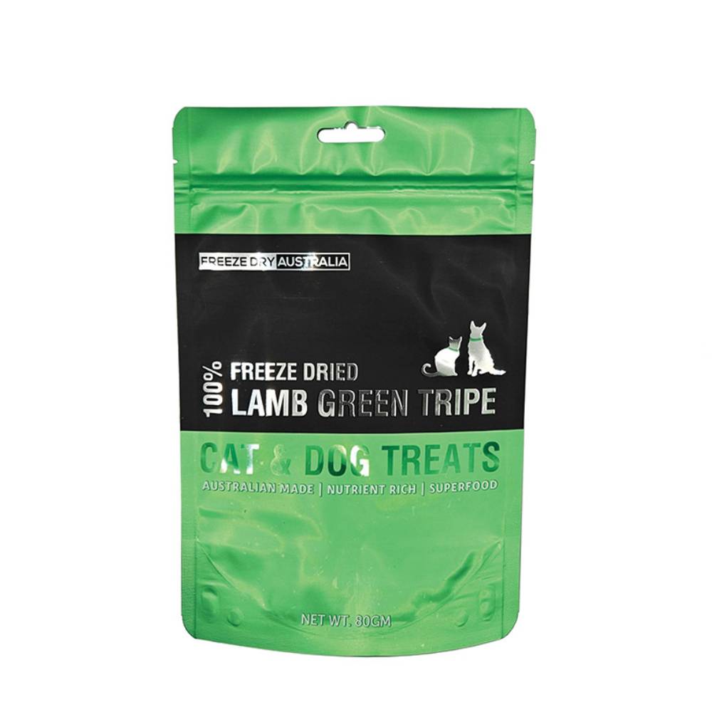 Freeze Dry Australia Cat & Dog 100% Green Tripe 80g