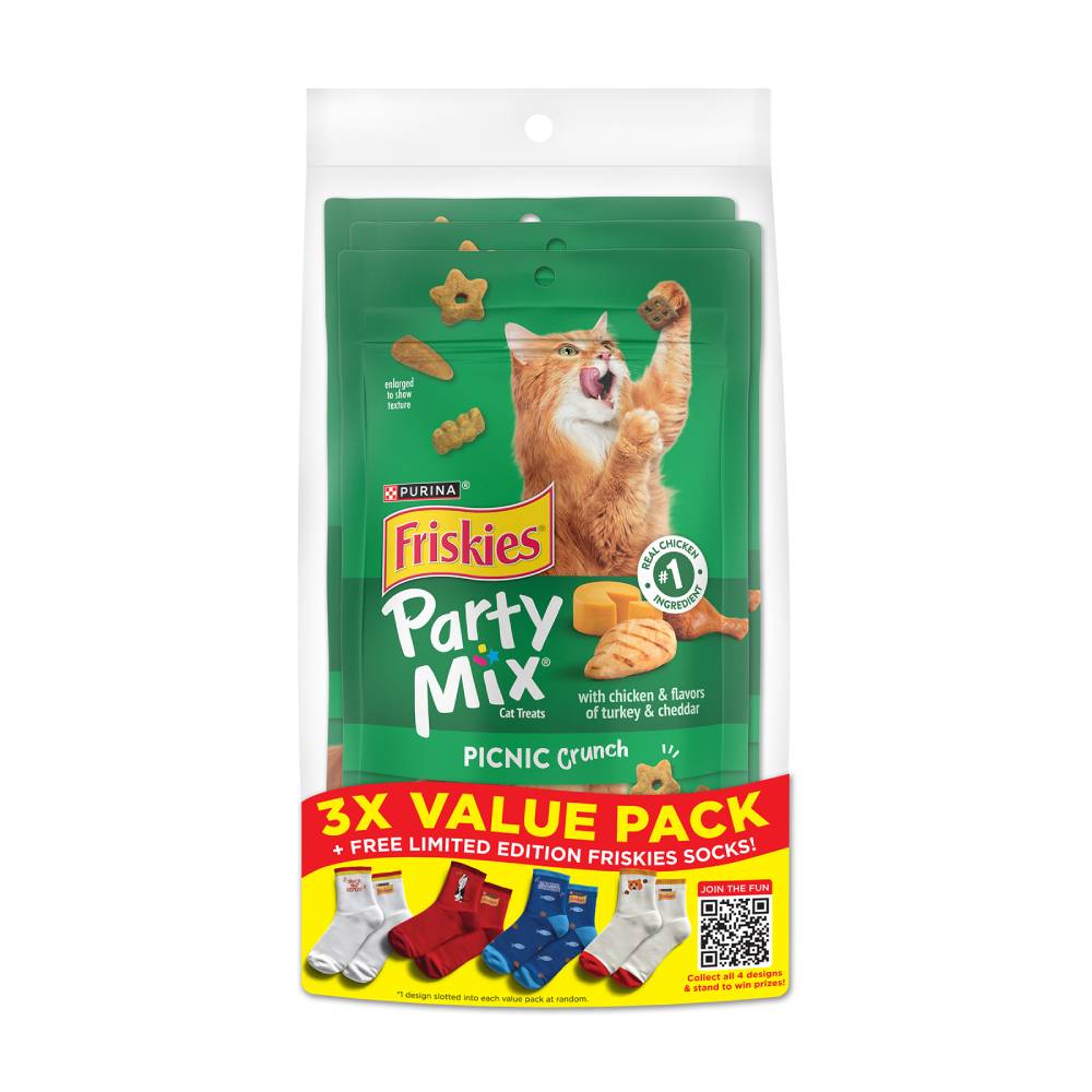 Friskies Partymix Value Pack Picnic 60g x 3