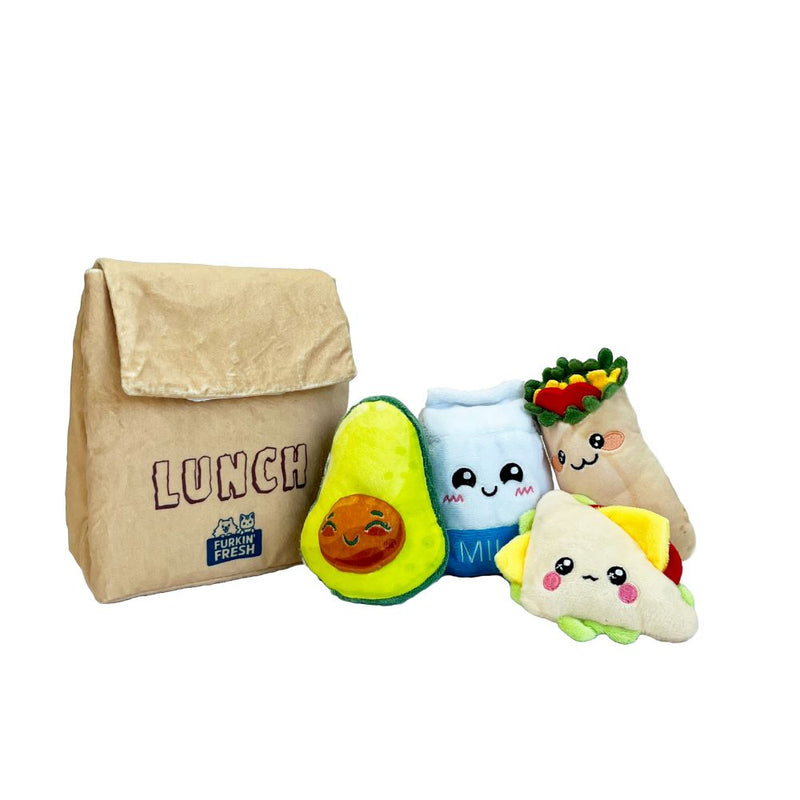 Furkin' Fresh Dog Toy Lunch Pack