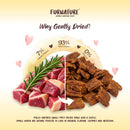 Furnature Natural Wholesome Gently Dried Duck Recipe Dog Treats 200g