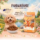 Furnature Natural Wholesome Gently Dried Salmon Recipe Dog Treats 200g