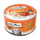 Fussie Cat Goat Milk Tuna with Anchovies in Gravy 70g