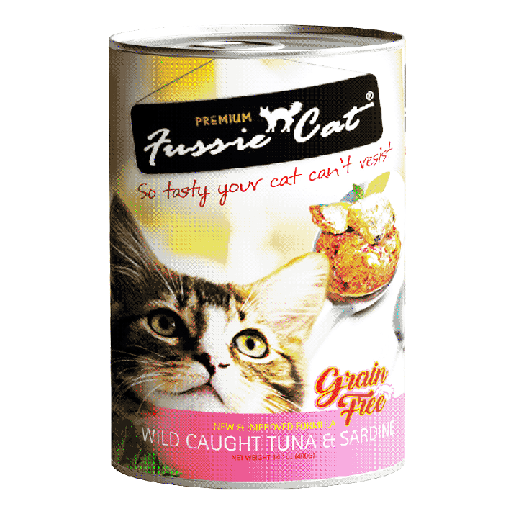 Fussie Cat Wild Caught Tuna & Sardine 400g