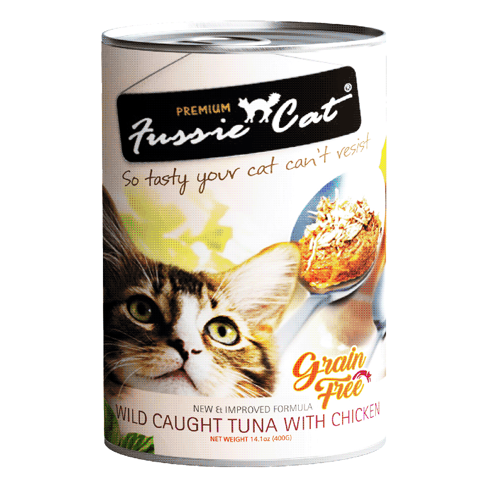 Fussie Cat Wild Caught Tuna with Chicken 400g