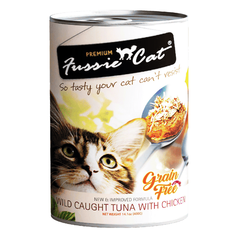 Fussie Cat Wild Caught Tuna with Chicken 400g