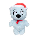 FuzzYard Brrr-uce The Polar Bear Christmas dog plush toy front view