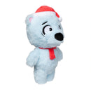 FuzzYard Brrr-uce The Polar Bear Christmas dog plush toy side view