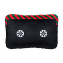 FuzzYard Christ-muts Casette Christmas dog plush toy back view
