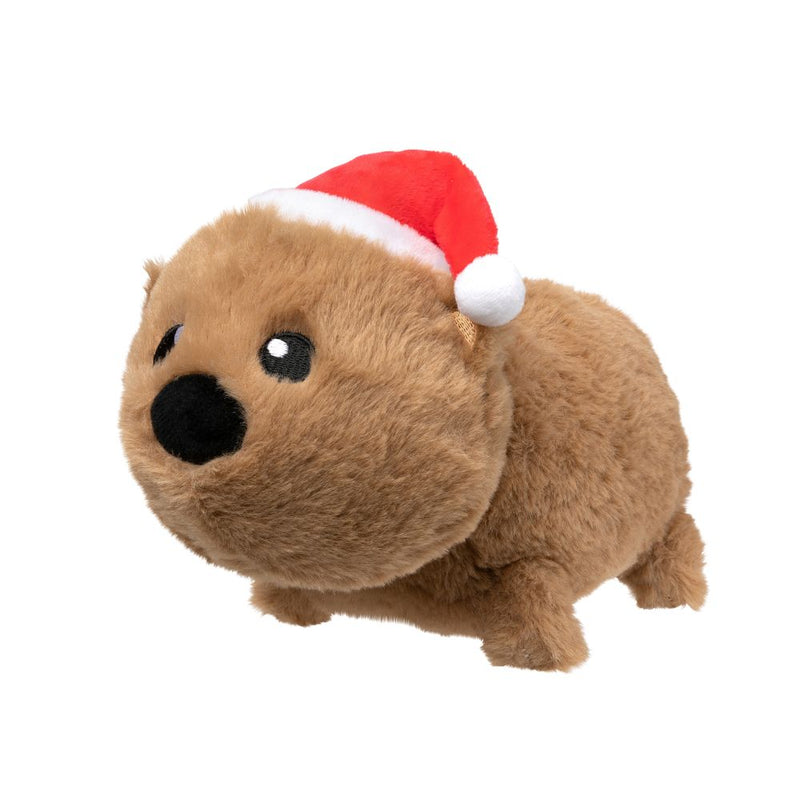 FuzzYard Dog Plush Toy Christmas - Felix-Navidad the Wombat